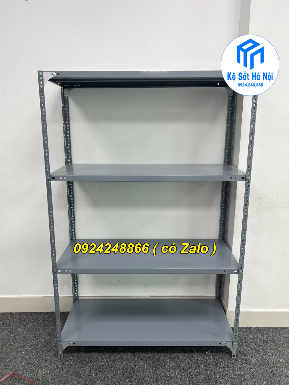Kệ Sắt V Lỗ 4 Tầng C150 X D120 2
