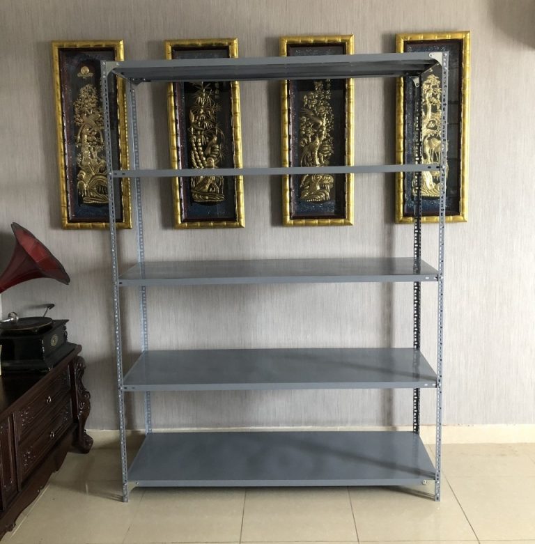 Kệ Sắt V Lỗ 5 Tầng C200 X D150 3