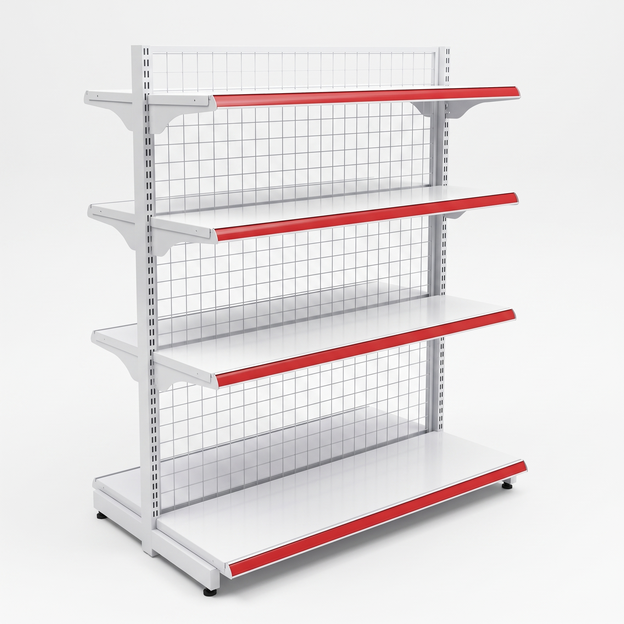 Kệ Siêu Thị Đôi Lưới 4 Tầng C150 X R70