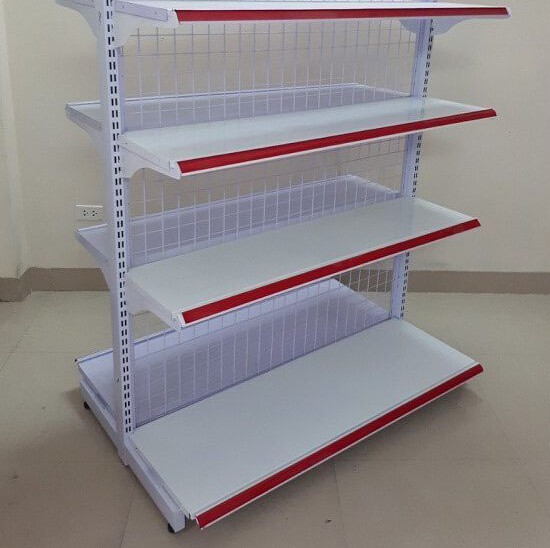 Kệ Siêu Thị Đôi Lưới 4 Tầng C150 X R70 5