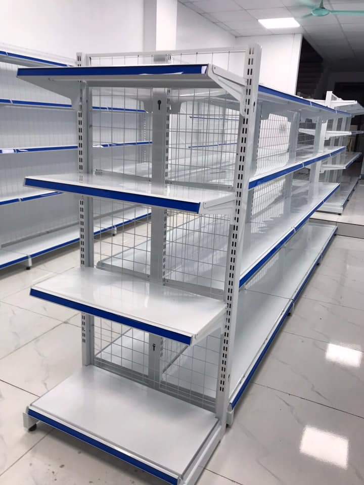 Kệ Siêu Thị Đôi Lưới 4 Tầng C150 X R70 3