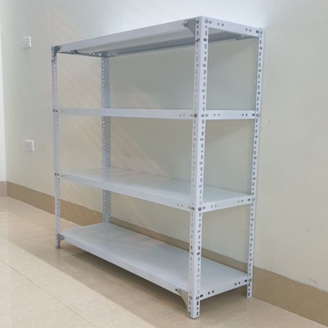 Kệ Sắt V Lỗ 4 Tầng C150 X D150 7