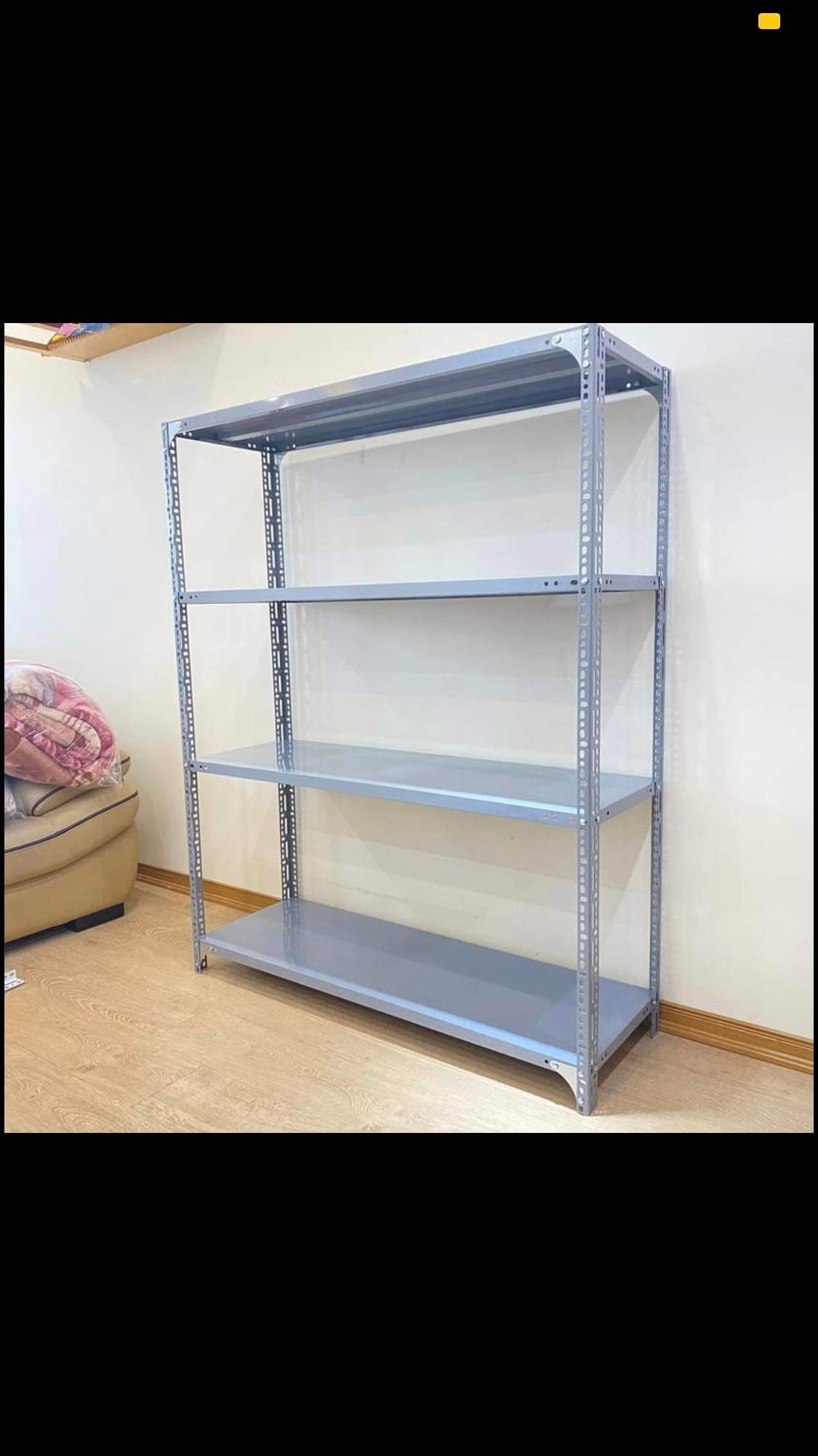 Kệ Sắt V Lỗ 4 Tầng C150 X D120 4