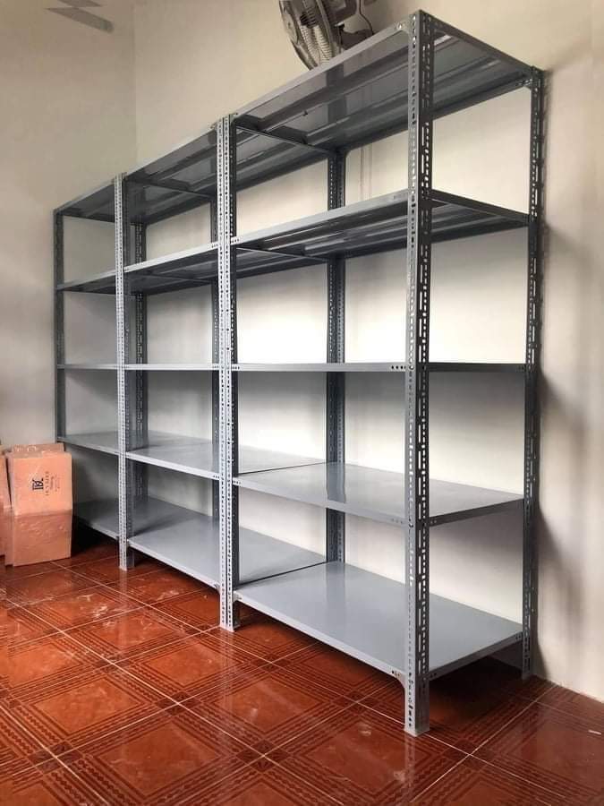 Kệ Sắt V Lỗ 5 Tầng C200 x D100 5
